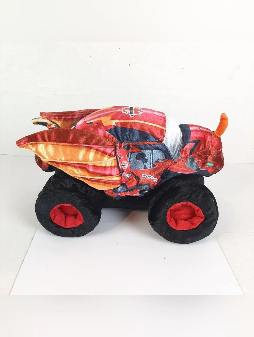 Monster Jam Monster Truck Bakugan Dragonoid Plush Truck 12